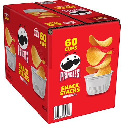Pringles Snack Stacks Original Crisps Smartlabel
