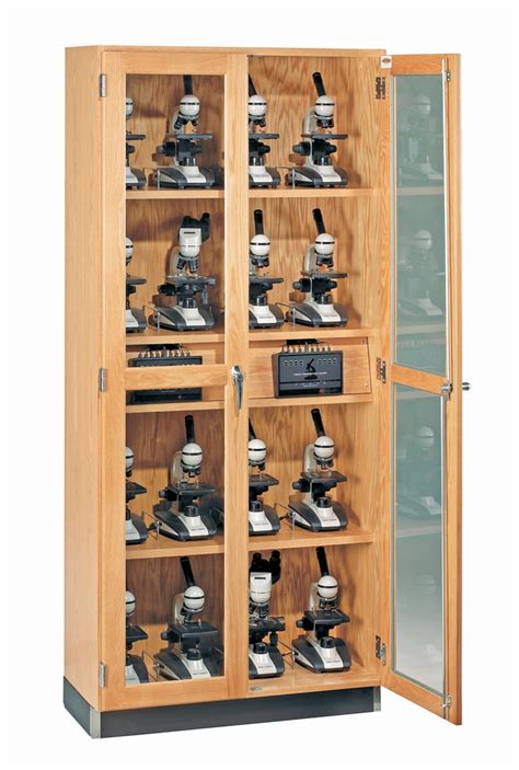 Diversified Spaces Microscope Storage Cabineteducation Supplies