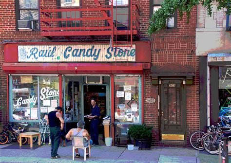 Candy Store In The East Village In New York City Photograph By Frank