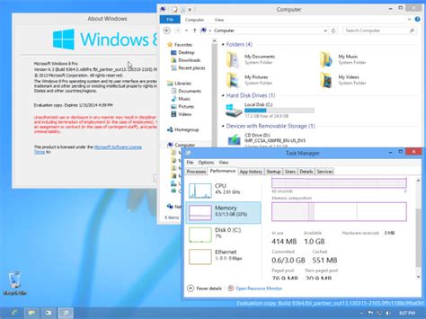 Windows Blue Leaked Build 9364