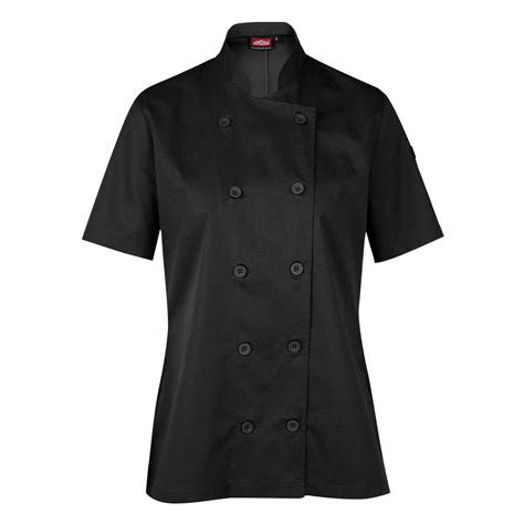 Jonsson Workwear Womens Short Sleeve Chef Jackets