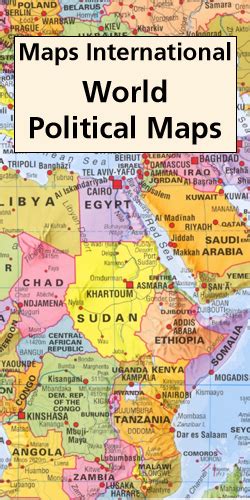 World Maps International Political Wall Maps Stanfords
