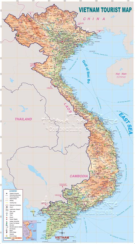 Vietnam Maps Printable Maps Of Vietnam For Download