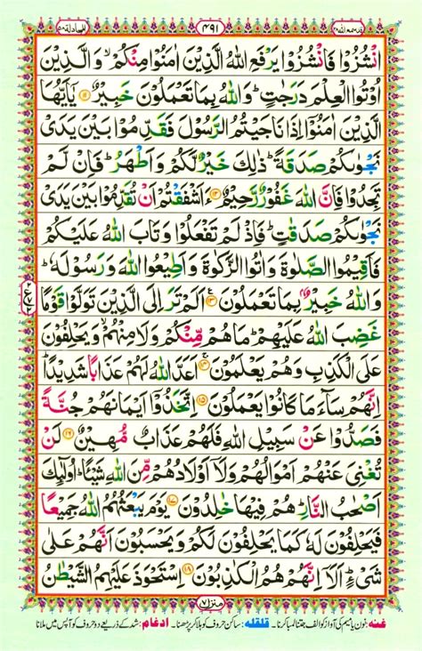 Read Quran Online Juzz 1 30 In Color Coded Tajweedi Quran Read Surah