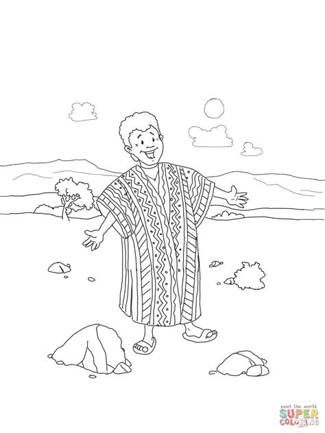 Coloring Pages Of Joseph And The Coat Of Many Colors - 334+ SVG PNG EPS