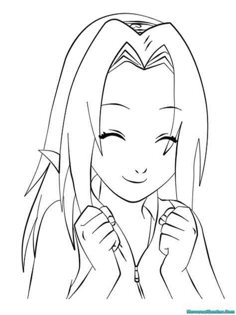 Sakura Haruno Coloring Pages Coloring Pages Images And Photos Finder