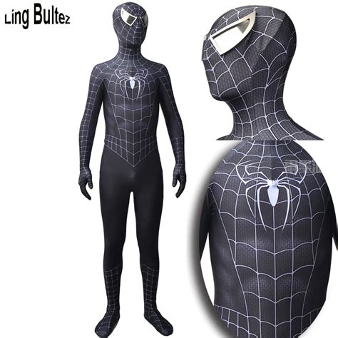 ling bultez high quality muscle shade amazing spider man cosplay costume with mirror lens for