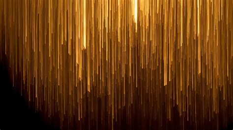 Golden Lines In Black Background Abstract 4k Wallpaper