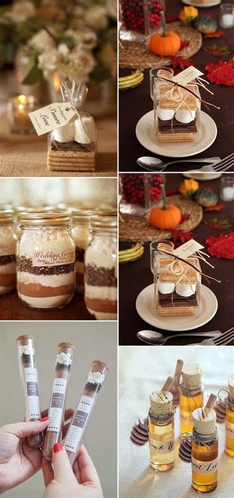 Take a few kitchen gadgets, serving spoons, or a few gourmet ingredients. 30+ Great Fall Wedding Ideas for Your Big Day - Oh Best Day Ever | Wedding favors fall, Wedding ...
