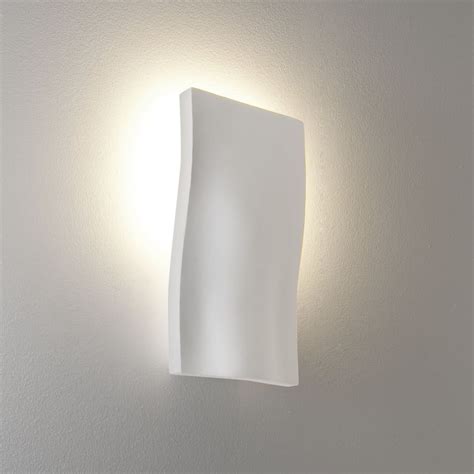 S Light White Plaster Wall Light In Plaster Wall Lights Modern Wall Lights Wall Lights