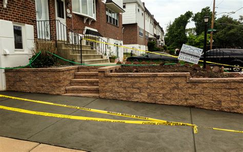 Retaining Wall Blocks In Montgomery County And Horsham Pa