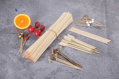 Small Bamboo Bbq Skewers For Food From China Manufacturer Ancheng