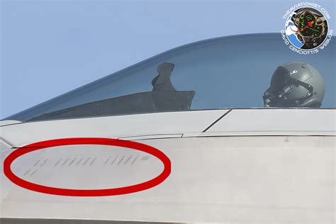 F 22 Raptor Stealth Fighter Sports Low Visibility Bomb Markings The