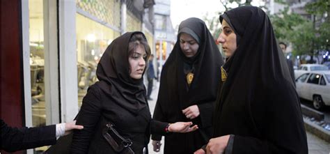 In Iran Tactics Of Fashion Police Raise Concerns The New York Times