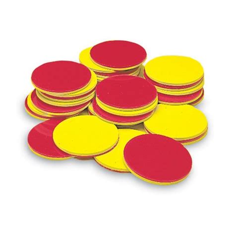 Hand2mind Foam Round Two Color Counters Quiet Math Tokens Classroom