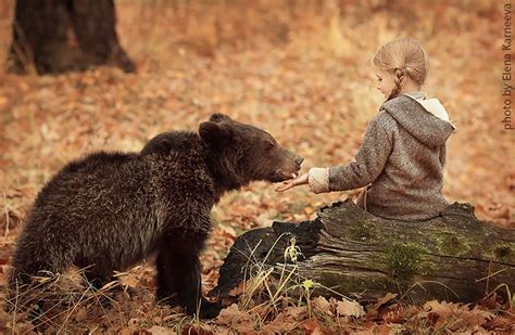 Russian Photographer Captures Adorable Photos Of Animals And Kids