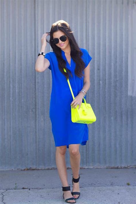 Style été Summer Dress Outfits Blue Summer Dresses