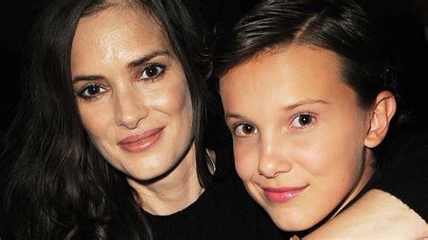 The Truth About Millie Bobby Brown And Winona Ryders Relationship