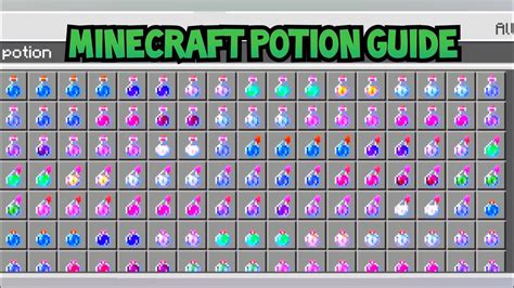 Below is the best recipe guide for you to use in the game. Minecraft potions recipe and crafting guide - YouTube