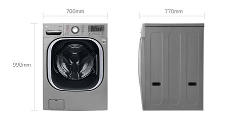 Lg Front Load Washer Dryer 2011kg F0k1chk2t2 Lg Africa