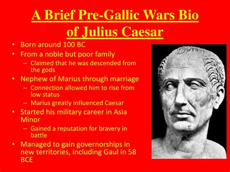 Ppt Julius Caesar And The Gallic Wars Powerpoint Presentation Free