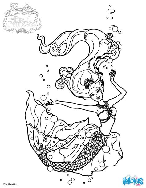 Free barbie in a mermaid tale coloring pages available for printing or online coloring. Princess lumina coloring pages - Hellokids.com