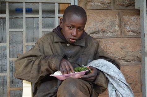 Sharing Love With The Homeless Children Fikisha Kenya