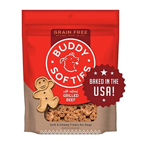 Insert the treat less than 1. Buddy Biscuits Grain Free Soft & Chewy Healthy Dog Treats with Grilled Beef - 5 | eBay
