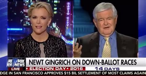 Video Of Megyn Kellys Interview With Newt Gingrich Popsugar News
