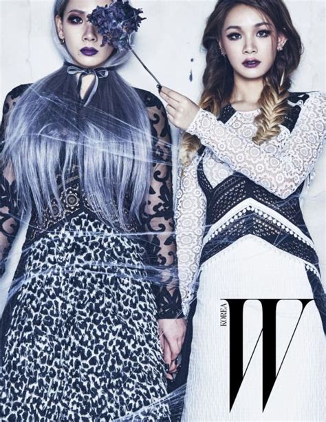 2ne1 Cl And Lee Ha Rin W Magazine January Issue ‘16