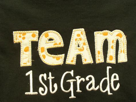 Items Similar To Team First Grade School Shirt Teacher Shirt Student