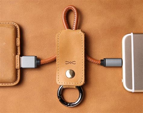 Leather Fast Charging Usb Cable Gadget Flow