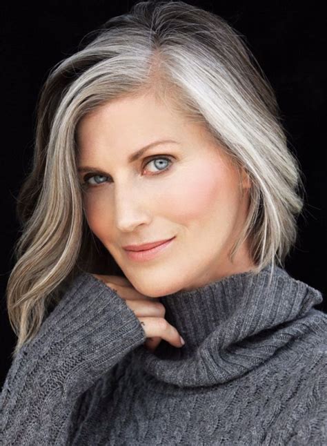 Attractive Grey Haired Female Models Yahoo Search Results Yahoo Image
