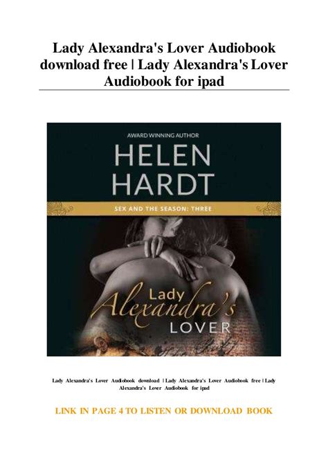 Lady Alexandra S Lover Audiobook Download Free Lady Alexandra S Lov