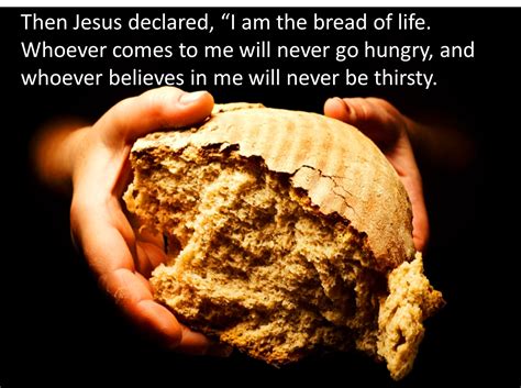 How In The World The Bread Of Life John 624 59 Refracted Glory