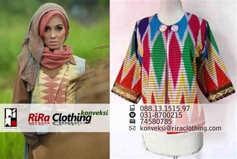 Model baju batik dari kain jarik. 30+ Model Baju Dari Kain Tenun Lombok - Fashion Modern dan ...