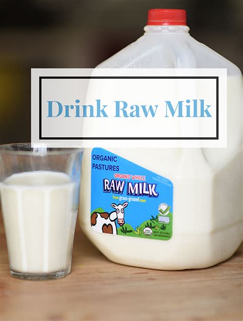 Raw Milk Is Delicious And Loaded With Easy To Digest Nutrients Sheri