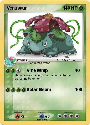 Pokémon Venusaur 405 405 Vine Whip My Pokemon Card