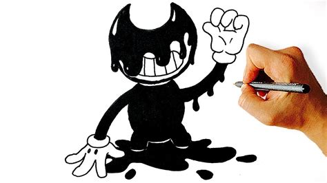Поговори с ней (серия 1). How to draw "Bendy" from Bendy and the Ink Machine step by ...
