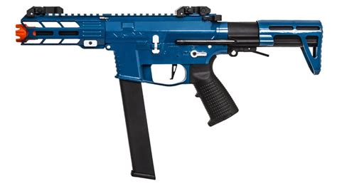 Classic Army Nemesis X9 Pdw Smg Aeg Bluesilver Airsoft Station