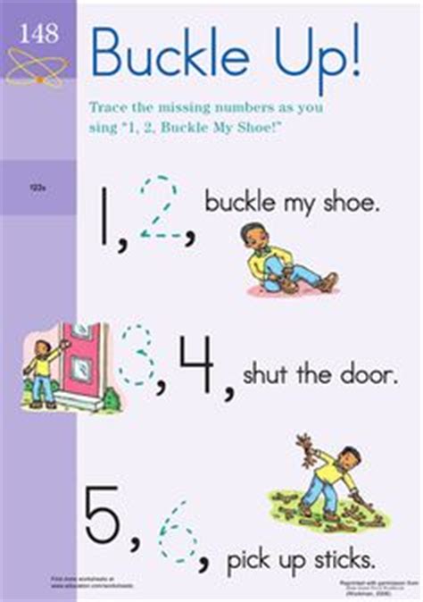 Other great ideas for text: Coloring Pages: One Two Buckle My Shoe | Speakaboos ...