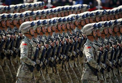 China Holds Massive Military Parade To Cut Troop Levels By 300000