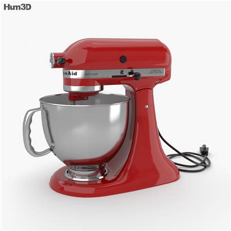 KitchenAid 주방 믹서 3D 모델 다운로드 전자 기기 on 3DModels org