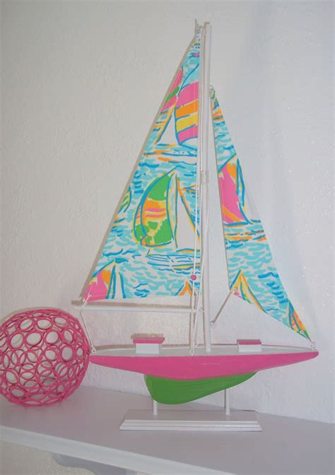 Fun 22 Sailboat Accented With Lilly Pulitzer You Gotta