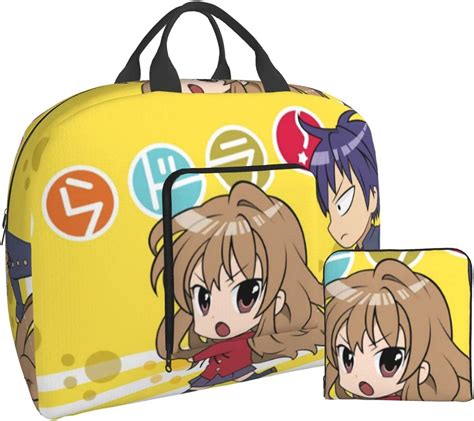 Amazon Toradora Anime Foldable Duffle Bag 20l For Travel Gym
