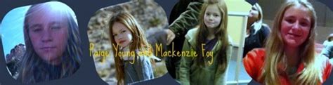 Me And Mackenzie Do You Think We Look Like Sisters Or Even Cousins Mackenzie Foy Answers