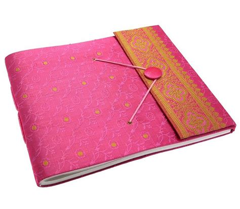 Handmade Large Sari Photo Album Or Scrapbook By Paper High