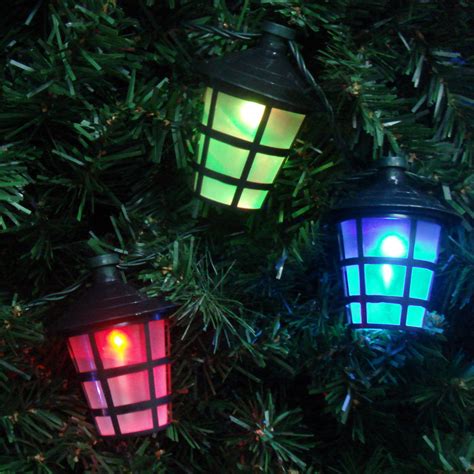 40 Multi Coloured Outdoor Led Lantern Lights Bonningtons