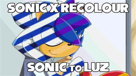 Sonic X Recolor Sonic To Luz ★trade★ Youtube