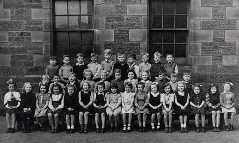 Primary School Class Portrait 1950s Edinburgh Collected